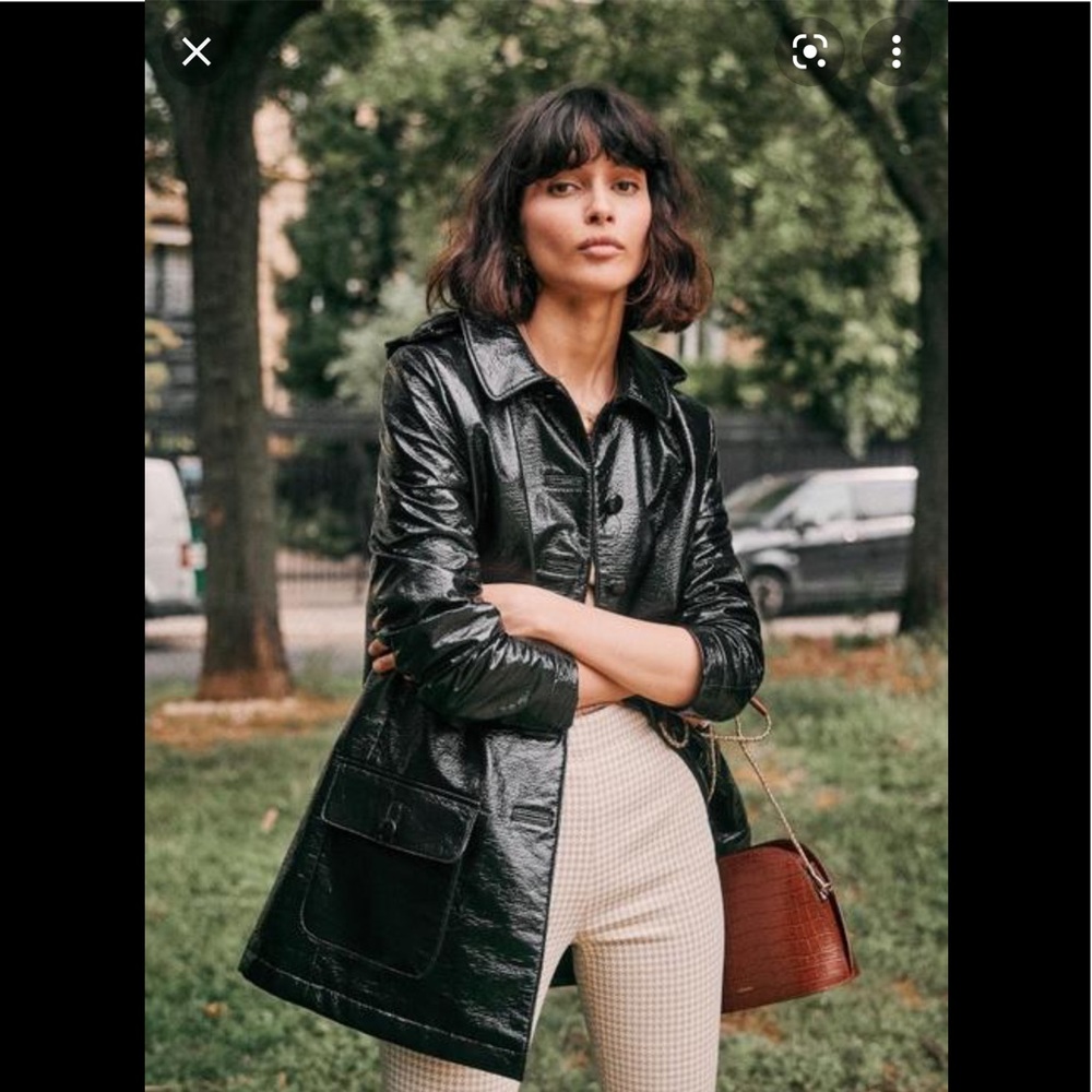 Sezane Alfred Coat size 34 worn once